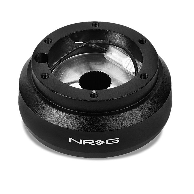 NRG SRK-188H Short Steering Wheel Hub Adapter Black For 75-89 Porsche 911-Interior-BuildFastCar