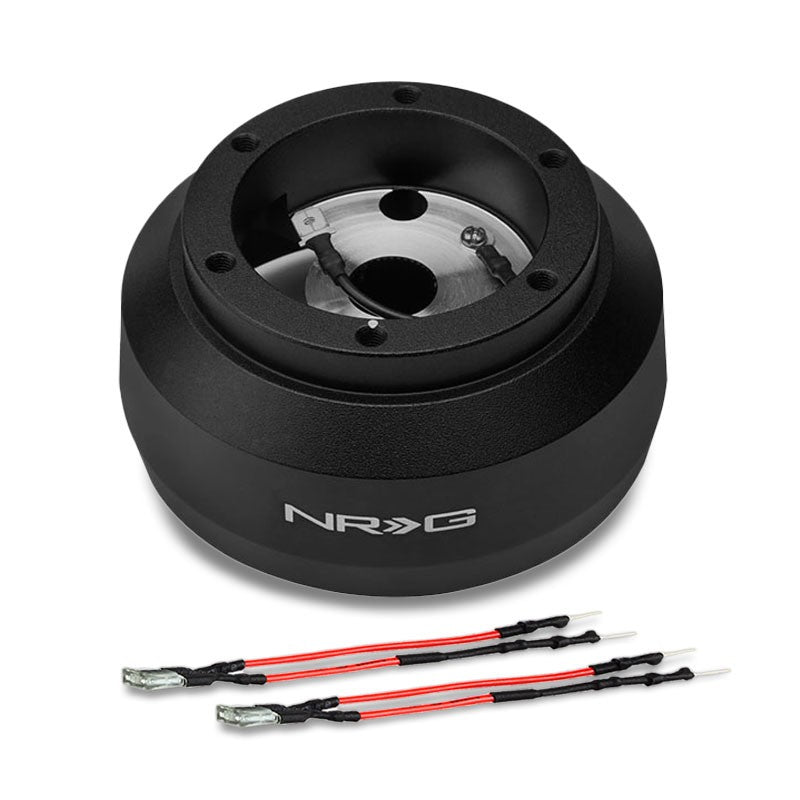 NRG Innovations SRK-195H Black 6 Bolt Steering Wheel Short Hub Adapter NRG-SRK-195H