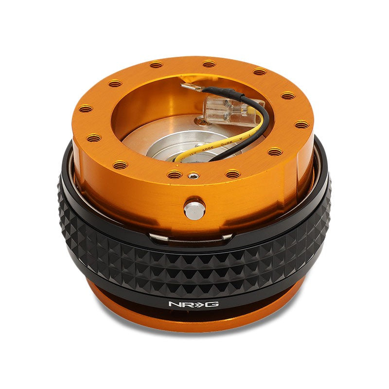 NRG SRK-210RG-BK Gen 2.1 Steering Wheel Quick Release Adapter Rose Gold/Black-Steering Wheels & Accessories-BuildFastCar-BFC-NRG-SRK-210RG-BK