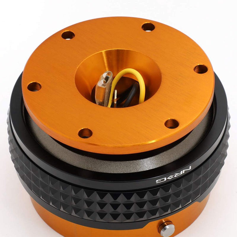 NRG SRK-210RG-BK Gen 2.1 Steering Wheel Quick Release Adapter Rose Gold/Black-Steering Wheels & Accessories-BuildFastCar-BFC-NRG-SRK-210RG-BK