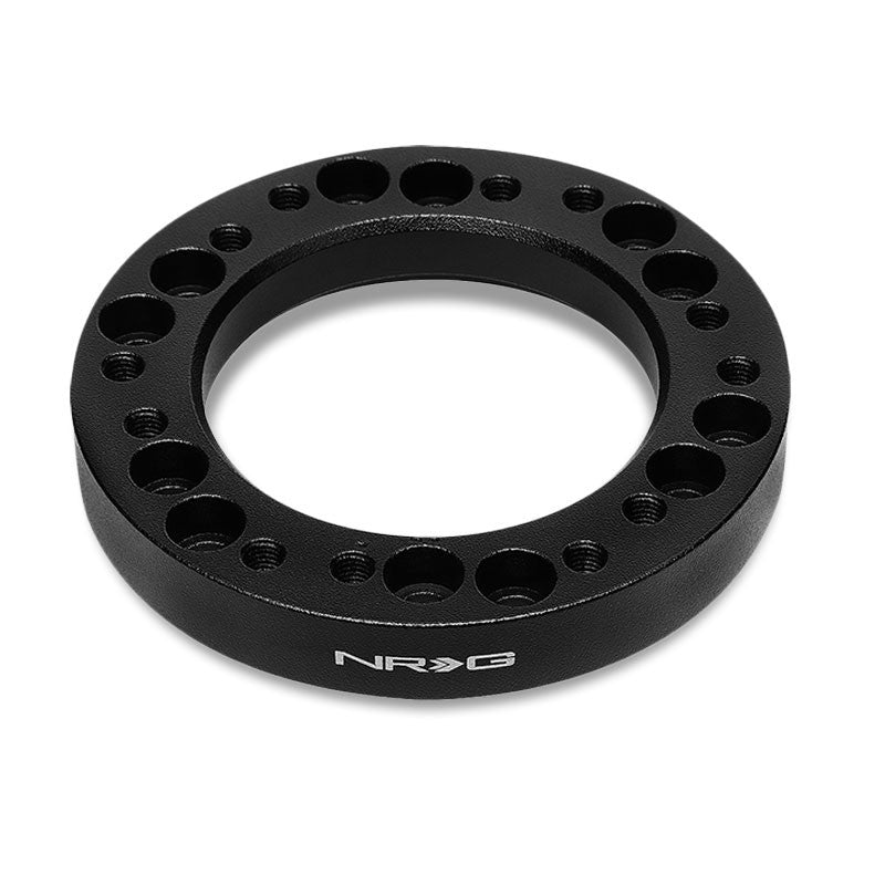 NRG SRK-500B Short Steering Wheel Hub Adapter Black For Universal Fit-Interior-BuildFastCar