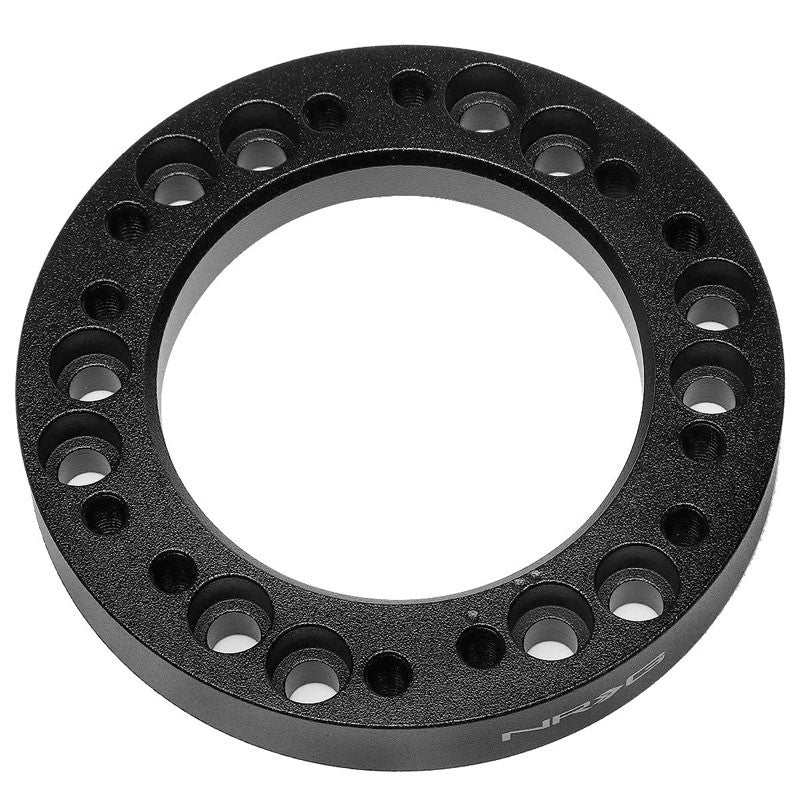 NRG SRK-500B Short Steering Wheel Hub Adapter Black For Universal Fit-Interior-BuildFastCar