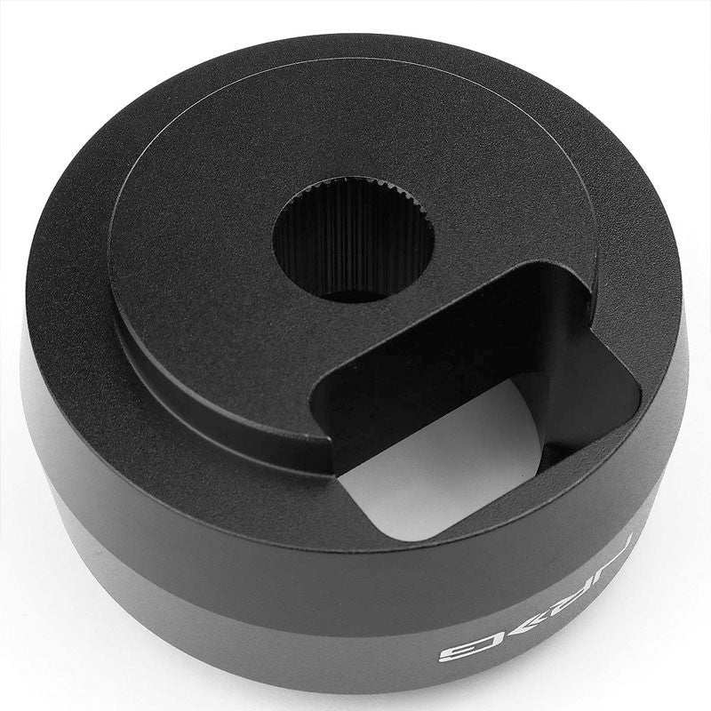 NRG Innovations SRK-COMH Black 6x70mm Bolt Steering Wheel Short Hub Adapter