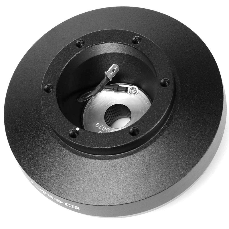 NRG SRK-F50H Short Steering Wheel Hub Adapter Black For 09-18 Fiat 500-Interior-BuildFastCar