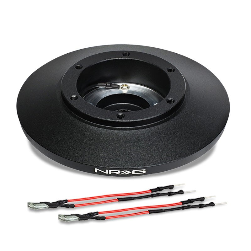 NRG SRK-MINH Short Steering Wheel Hub Adapter Black For 07-15 Mini Cooper-Interior-BuildFastCar
