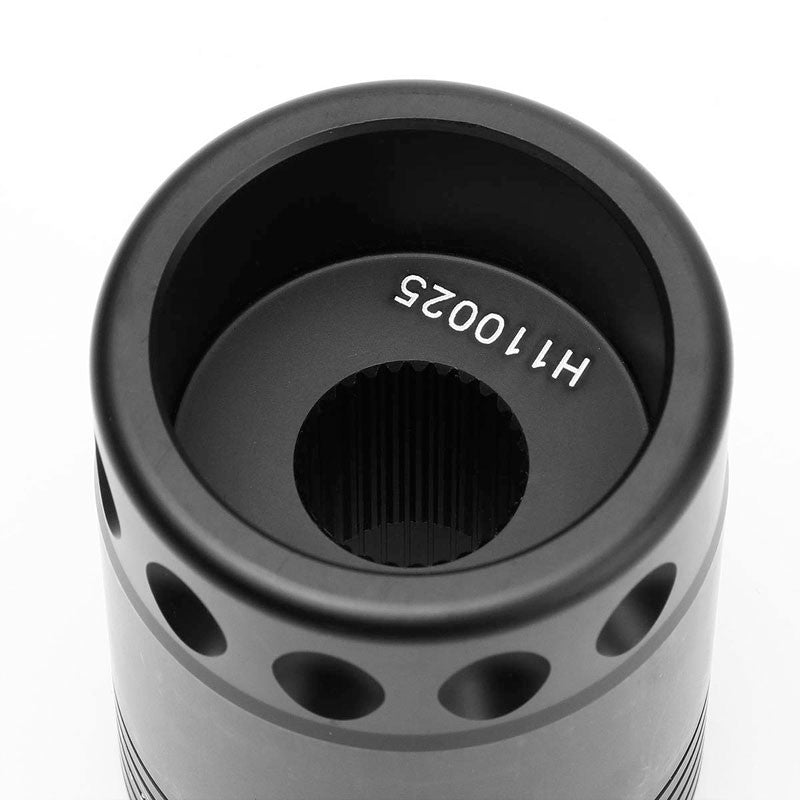 NRG SRK-R110H Short Steering Wheel Hub Adapter Black For 92-96 Honda Prelude-Interior-BuildFastCar