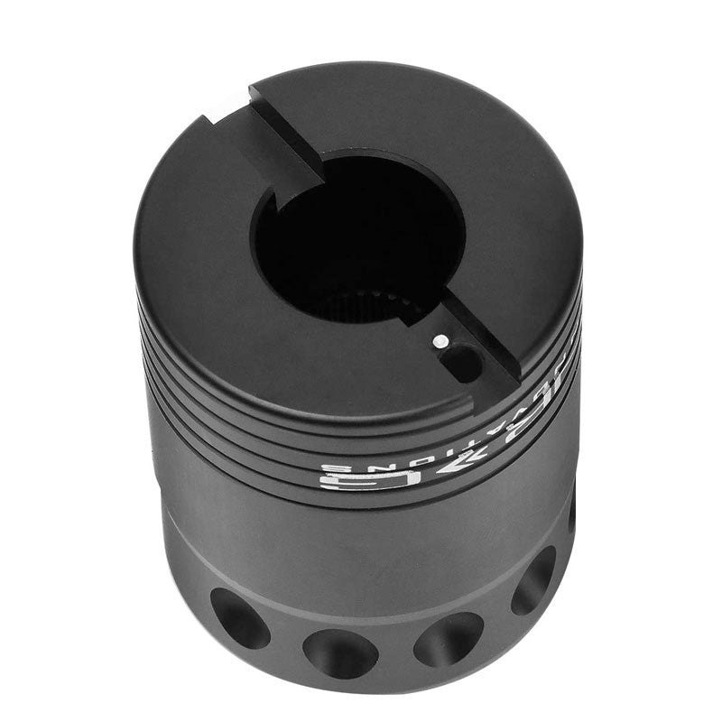 NRG SRK-R130H Short Steering Wheel Hub Adapter Black For 94-02 Honda Accord-Interior-BuildFastCar