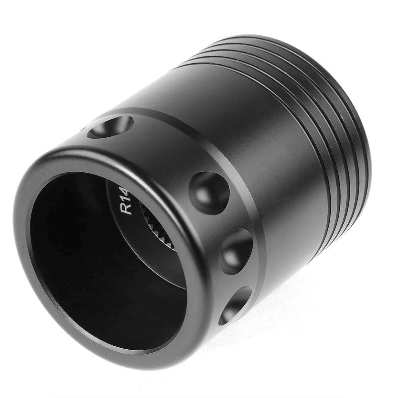 NRG Innovations SRK-RL142H-BK Black Race Style Steering Wheel Short Hub Adapter