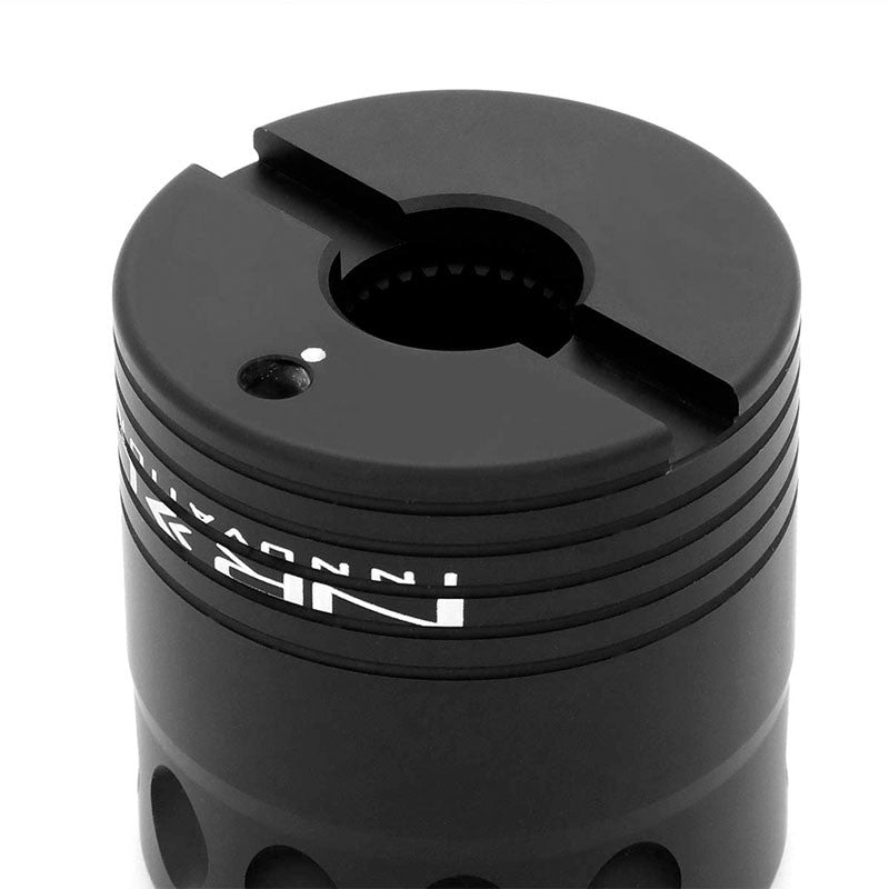 NRG SRK-R190H Short Steering Wheel Hub Adapter Black For 88-91 Honda Civic-Interior-BuildFastCar