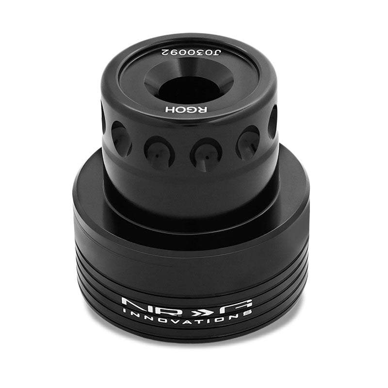 NRG SRK-RGOH Steering Wheel Short Spline Hub Adapter Black For Golf Cart-Interior-BuildFastCar