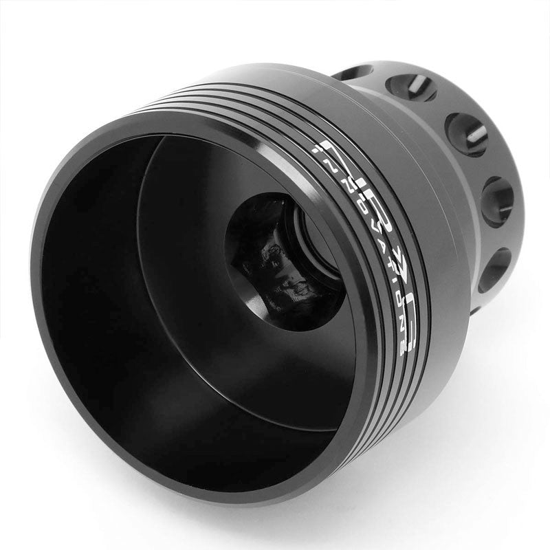 NRG SRK-RGOH Steering Wheel Short Spline Hub Adapter Black For Golf Cart-Interior-BuildFastCar