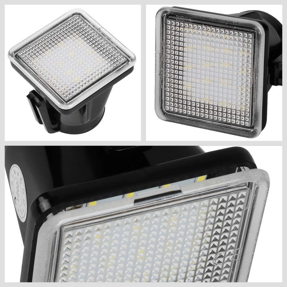 Nuvision NVL-LPL-003 Clear Len, WhiteLED Rear License Plate Light Lamp NVL-LPL-003