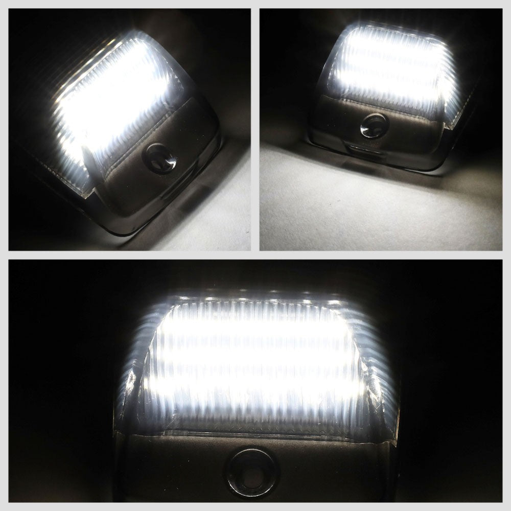 Nuvision NVL-LPL-004 Smoke Len, WhiteLED Rear License Plate Light Lamp NVL-LPL-004