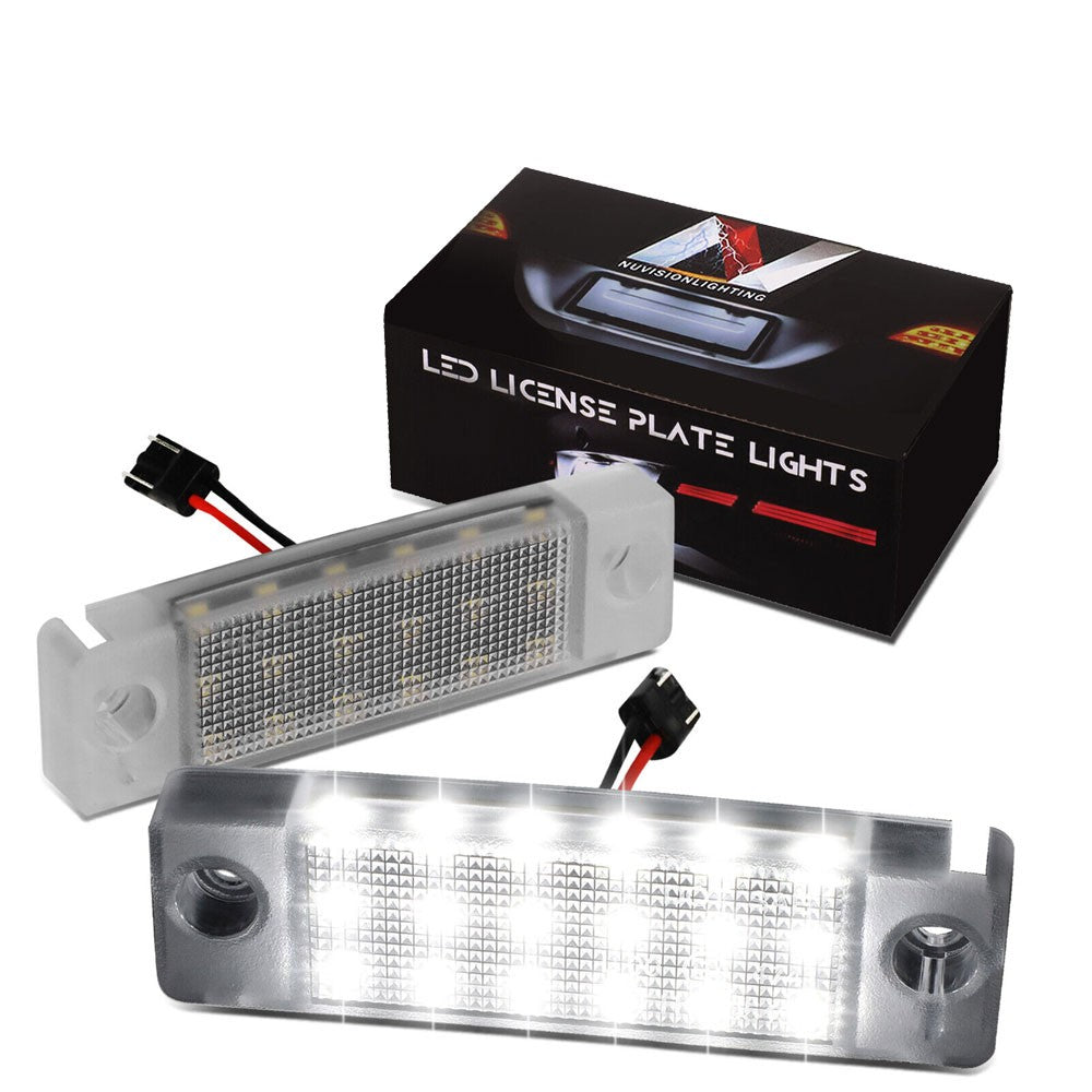 Nuvision NVL-LPL-006 Clear Len, WhiteLED Rear License Plate Light Lamp NVL-LPL-006