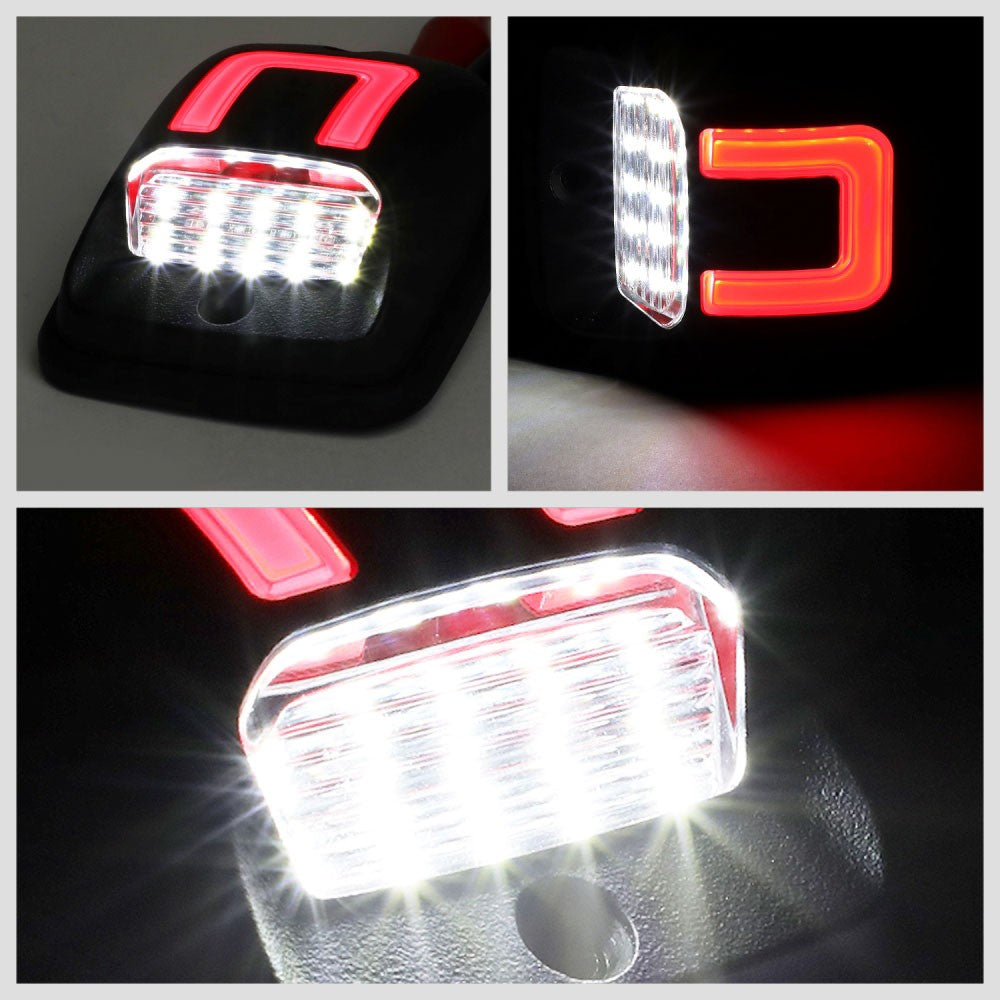 Nuvision NVL-LPL-008 Clear Len, WhiteLED Rear License Plate Light Lamp NVL-LPL-008
