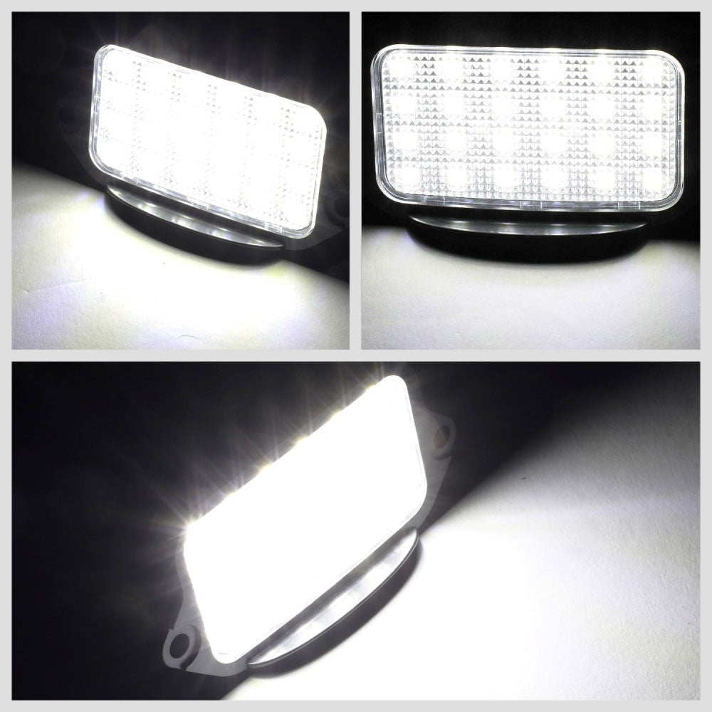 Nuvision NVL-LPL-011 Clear Len, WhiteLED Rear License Plate Light Lamp NVL-LPL-011