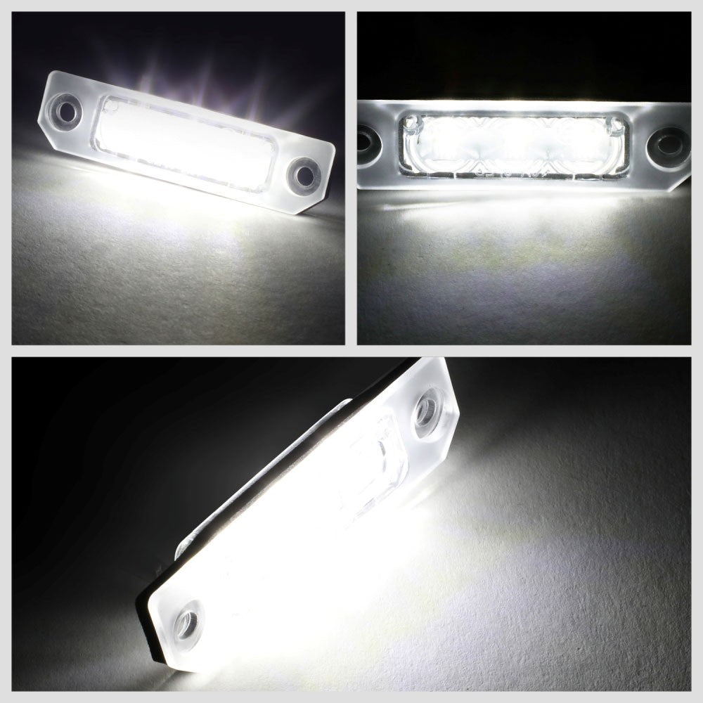 Nuvision NVL-LPL-012 Clear Len, WhiteLED Rear License Plate Light Lamp NVL-LPL-012
