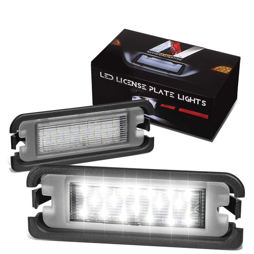 Nuvision NVL-LPL-013 Clear Len, WhiteLED Rear License Plate Light Lamp NVL-LPL-013