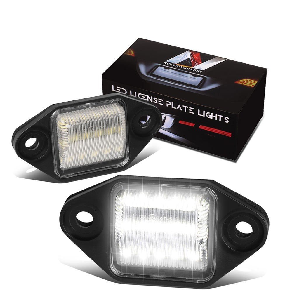 Nuvision NVL-LPL-014 Clear Len, WhiteLED Rear License Plate Light Lamp NVL-LPL-014