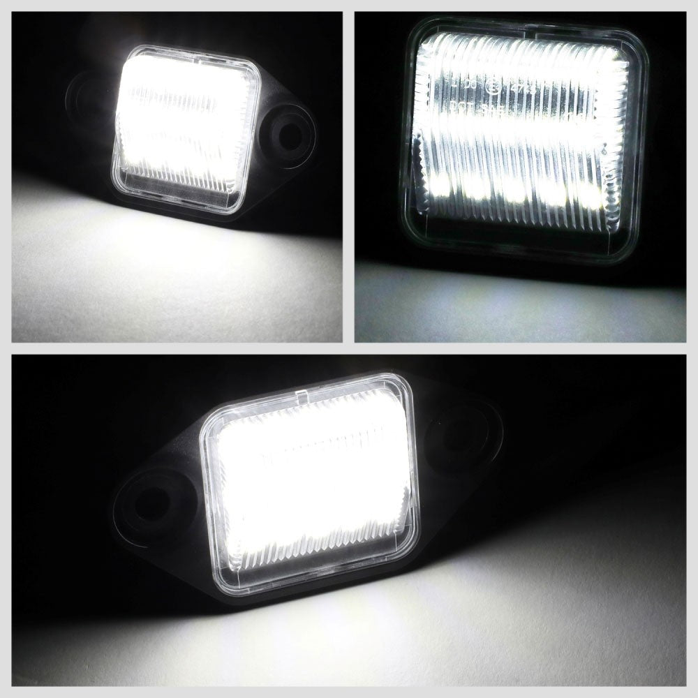 Nuvision NVL-LPL-014 Clear Len, WhiteLED Rear License Plate Light Lamp NVL-LPL-014