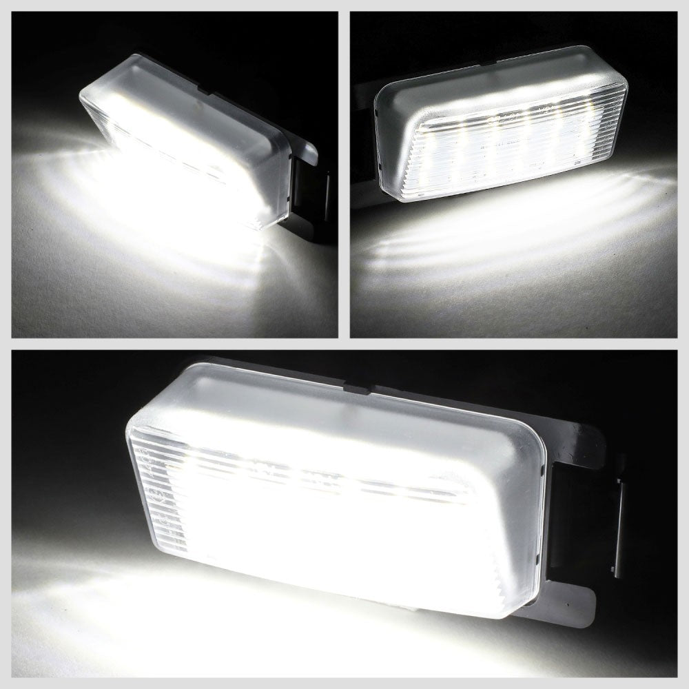 Nuvision NVL-LPL-015 Clear Len, WhiteLED Rear License Plate Light Lamp NVL-LPL-015