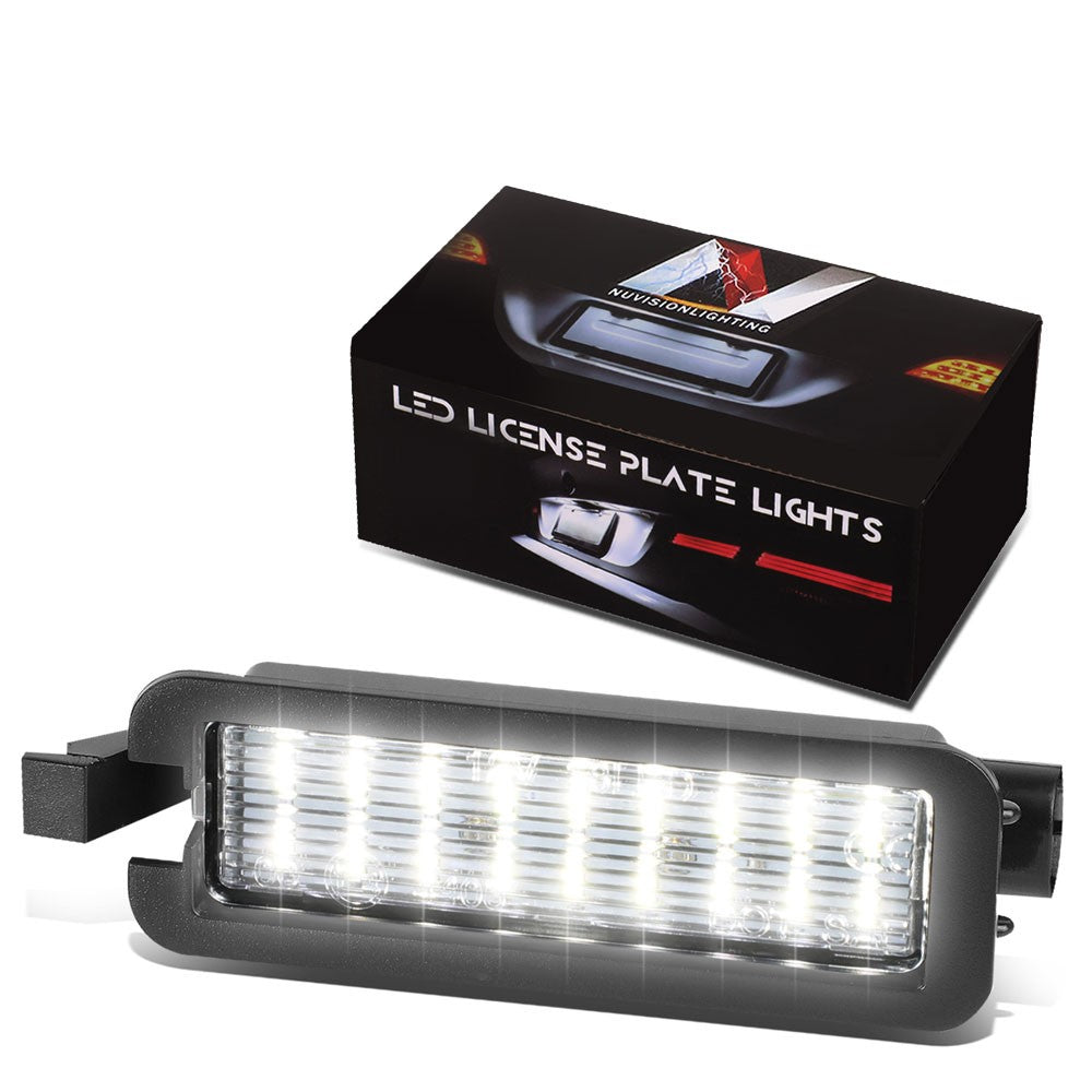 Nuvision NVL-LPL-023 Clear Len, WhiteLED Rear License Plate Light Lamp NVL-LPL-023