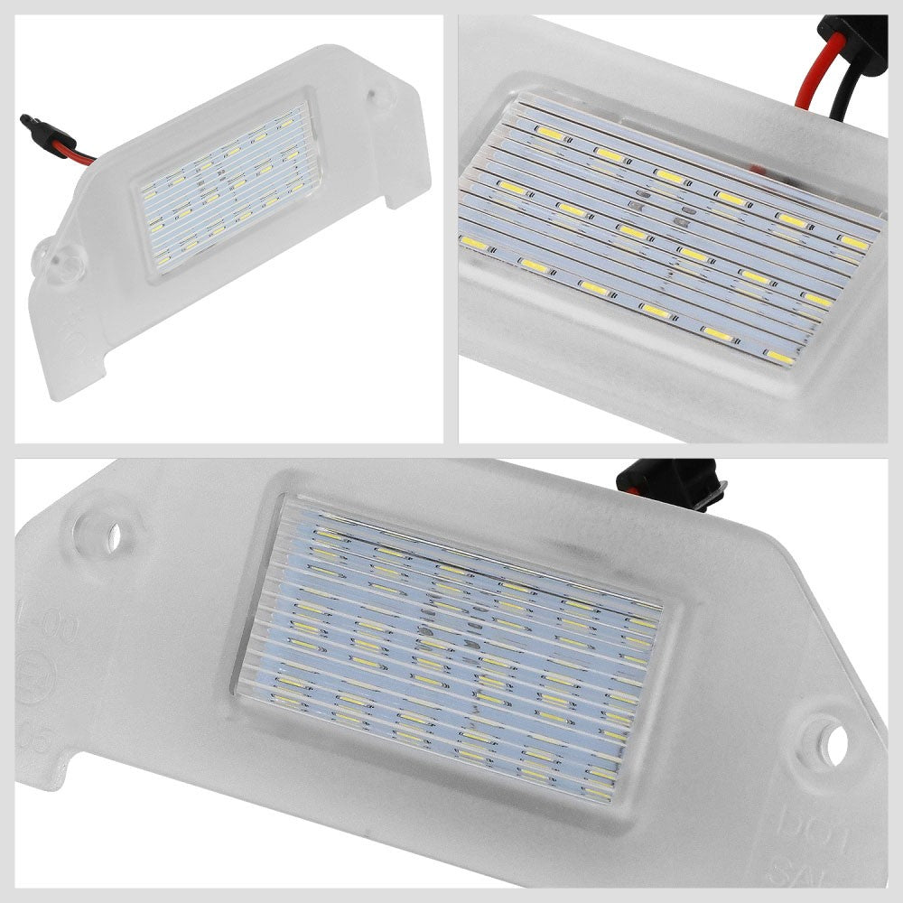 Nuvision NVL-LPL-025 Clear Len, WhiteLED Rear License Plate Light Lamp NVL-LPL-025