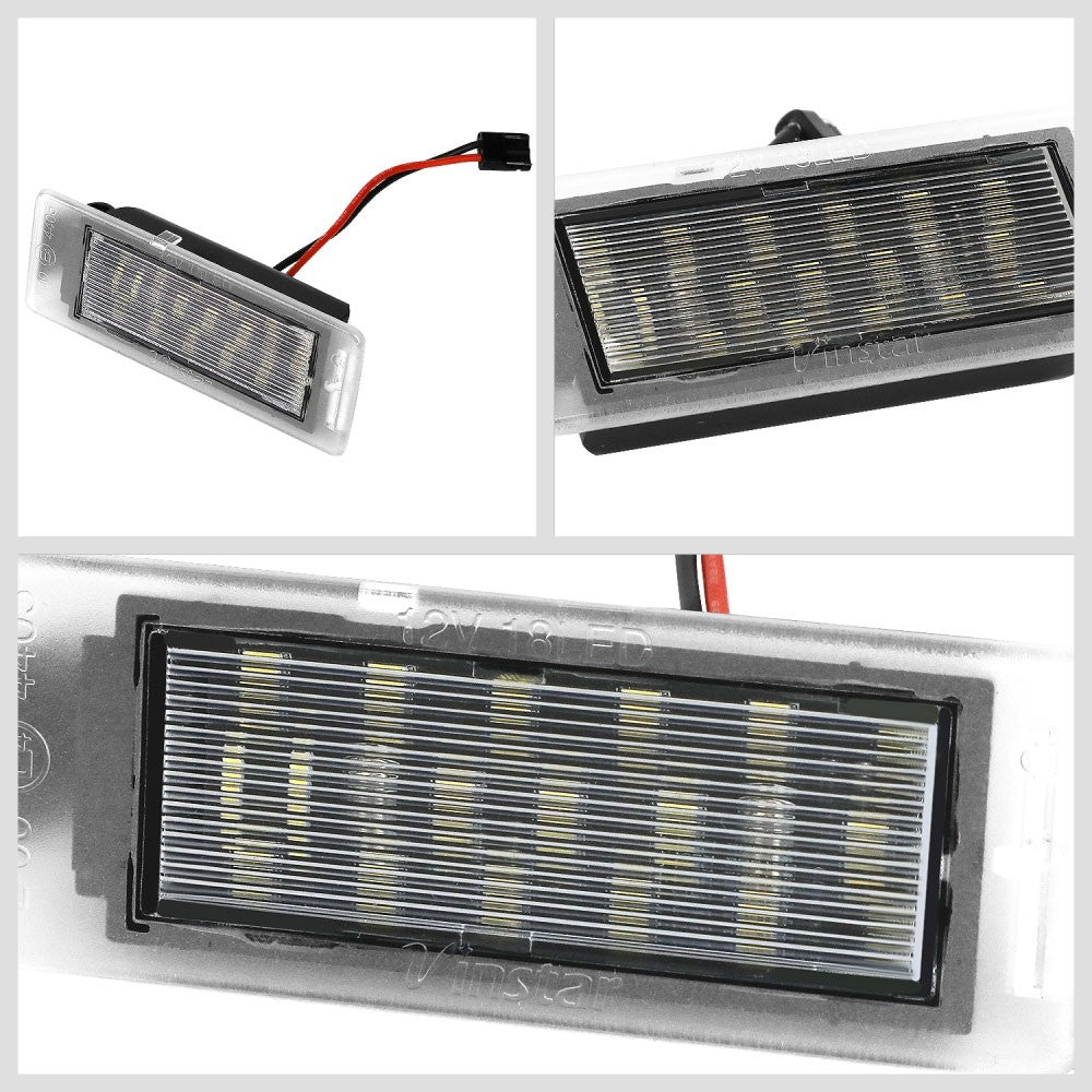 Nuvision NVL-LPL-026 Clear Len, WhiteLED Rear License Plate Light Lamp NVL-LPL-026