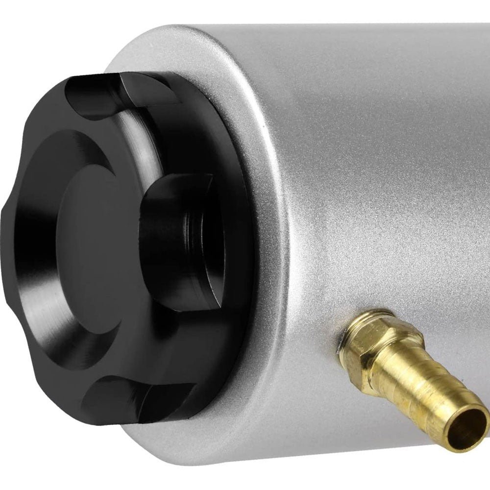 Universal Aluminum Anodized Painted Black 90 ML Oil Catch Tank Reservoir Cap