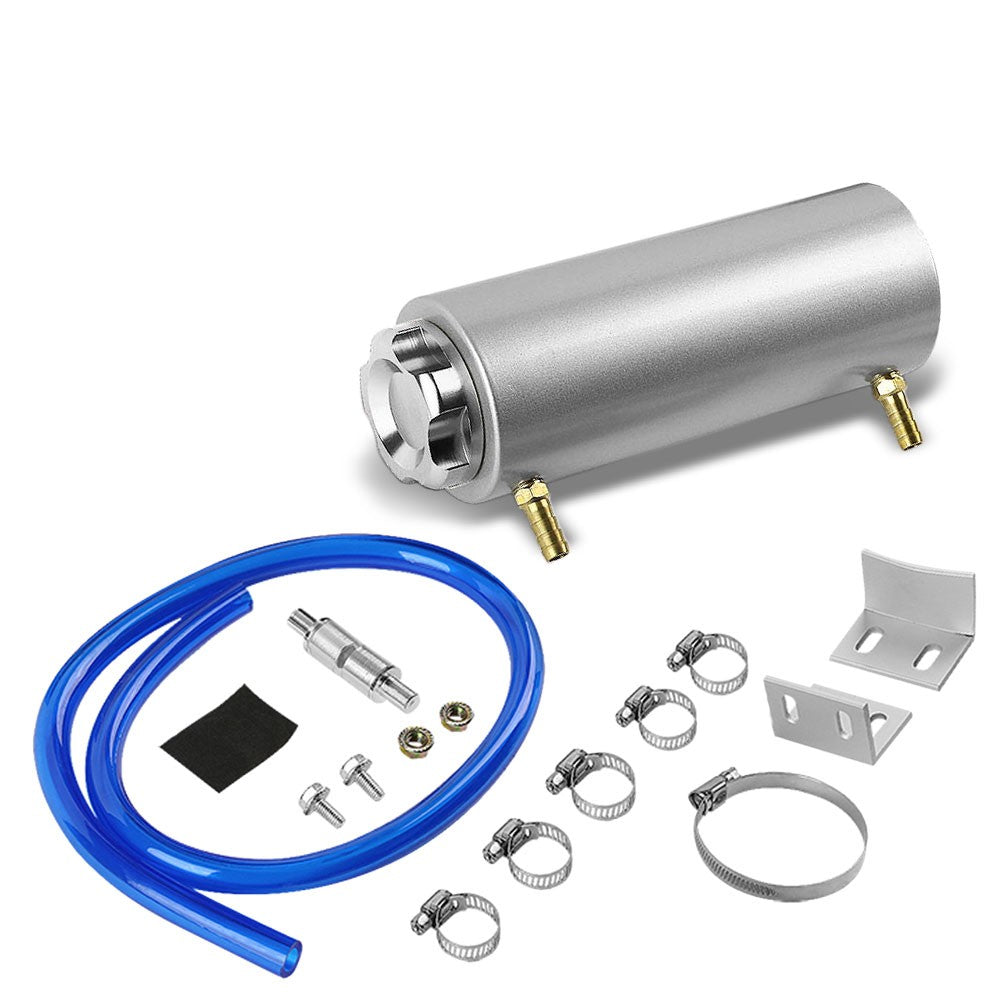 Universal Aluminum Anodized Painted Chrome 90 ML Oil Catch Tank Reservoir Cap