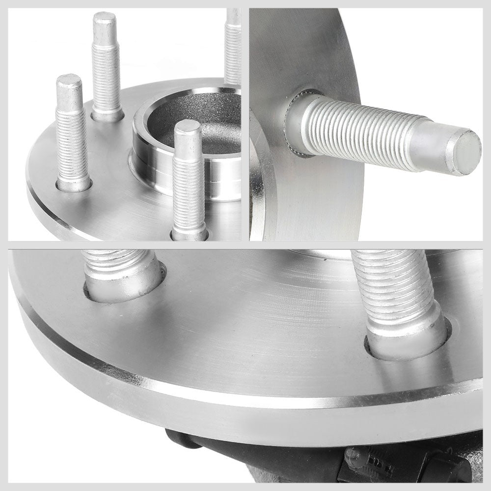 Front Steel Bolt in Wheel Bearing Hub Assembly For 03-14 GMC Savana 1500