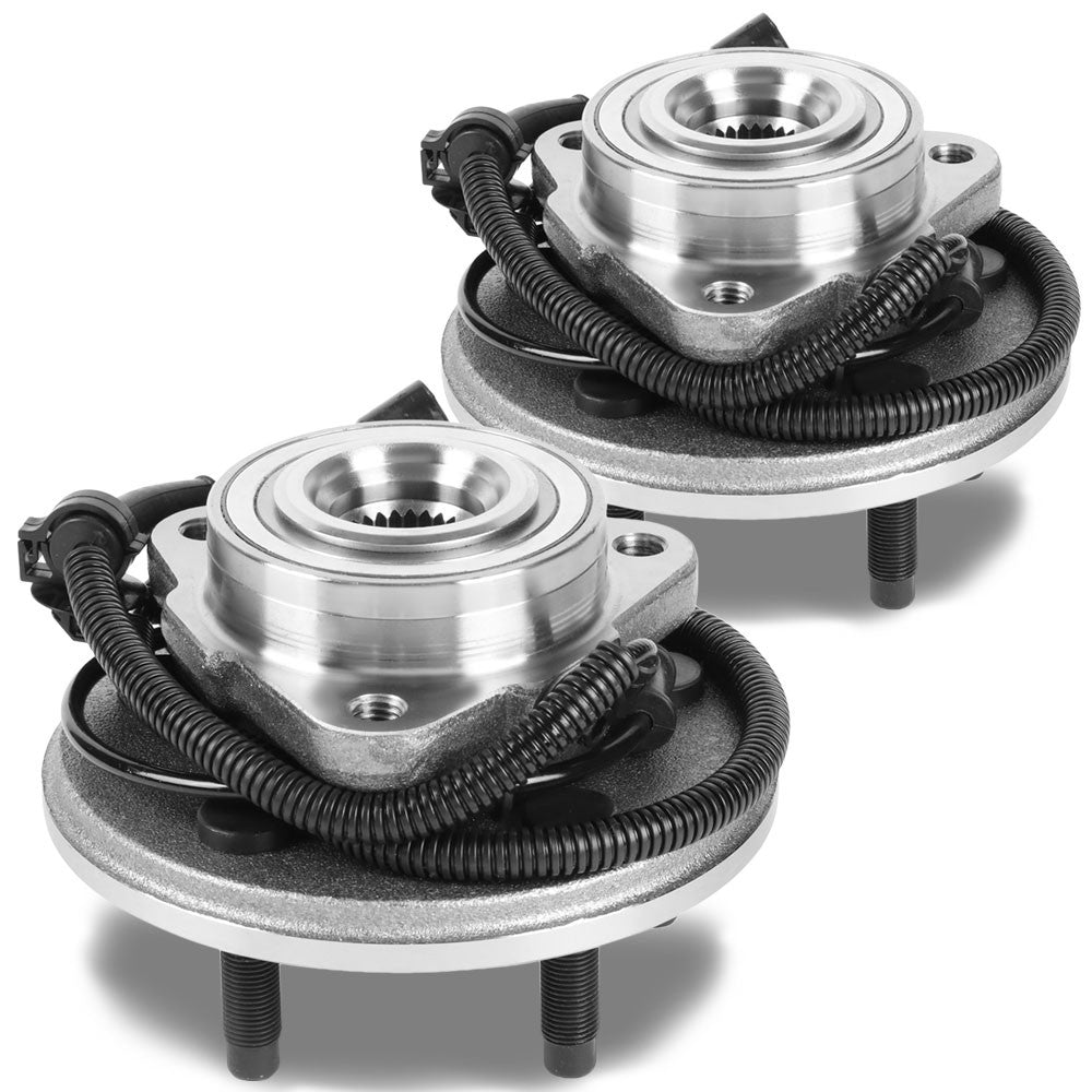 Front Left+Right Bolt in Wheel Bearing Hub Assembly For 02-05 Ford Explorer