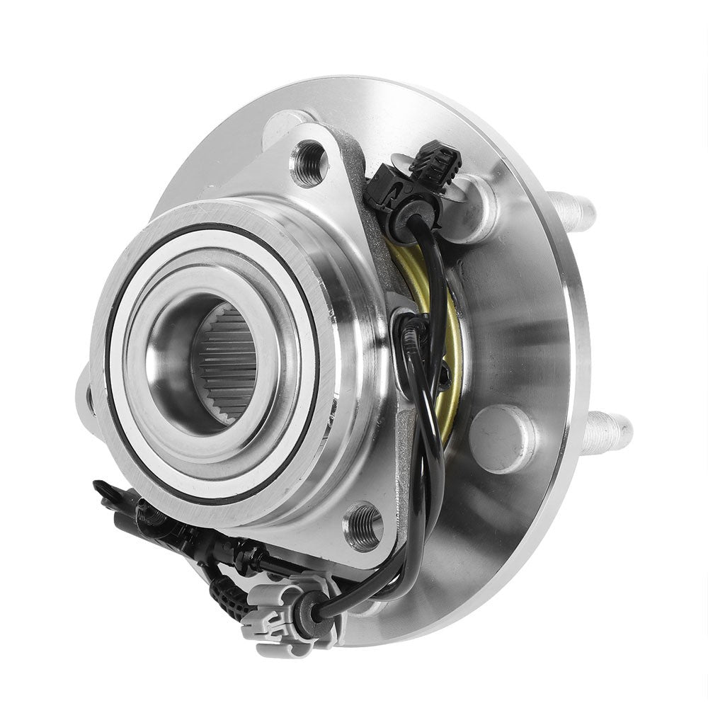 Front Steel Bolt in Wheel Bearing Hub Assembly For 07-14 GMC Yukon XL 1500