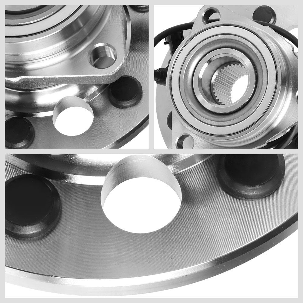 Front Left+Right Bolt in Wheel Bearing Hub Assembly For 95-99 GMC K2500 Suburban