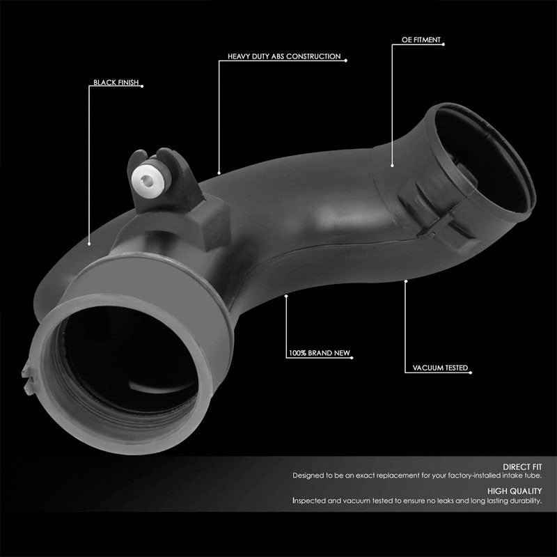 Tube B Intake Air Duct Resonator Inlet Tube Pipe For 03-05 Honda Accord 3.0L-Air Intake Systems-BuildFastCar