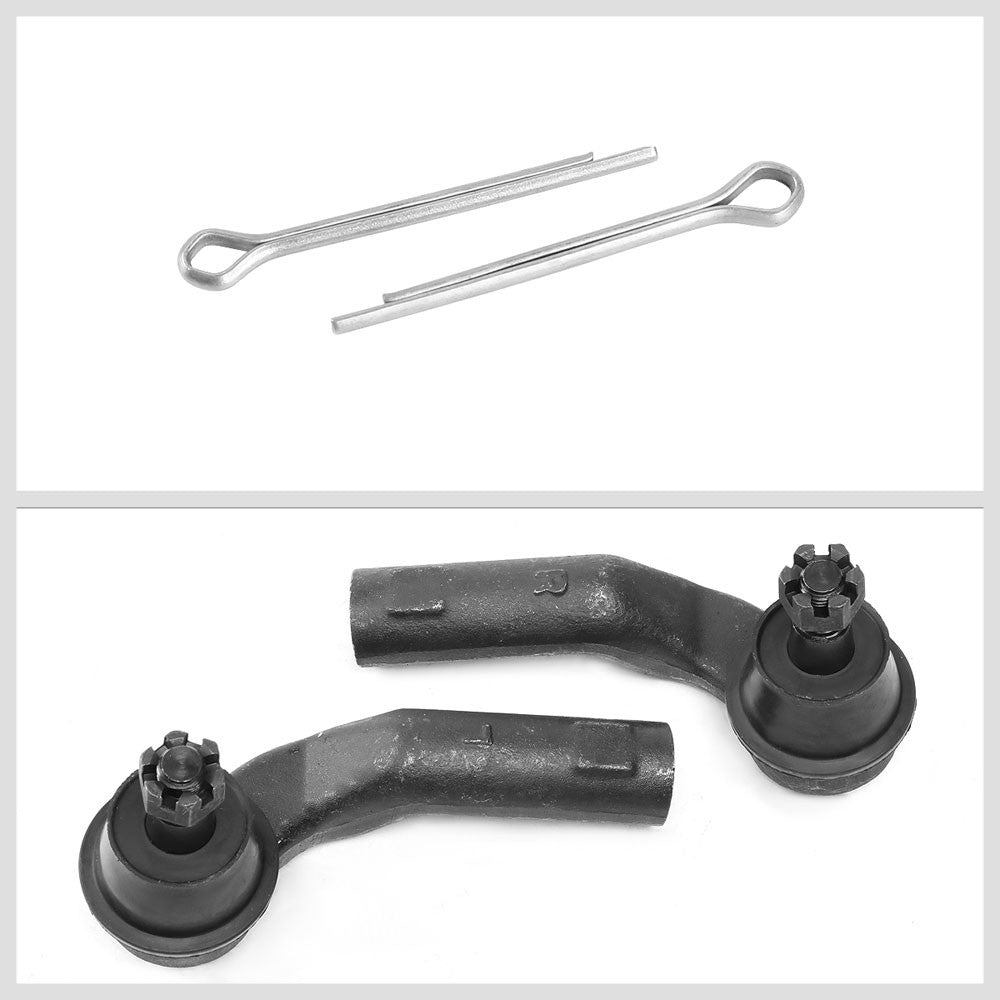 BFC Black Front Outer OE Style Tie Rod End For 04-13 Mazda 3/06-17 Mazda 5