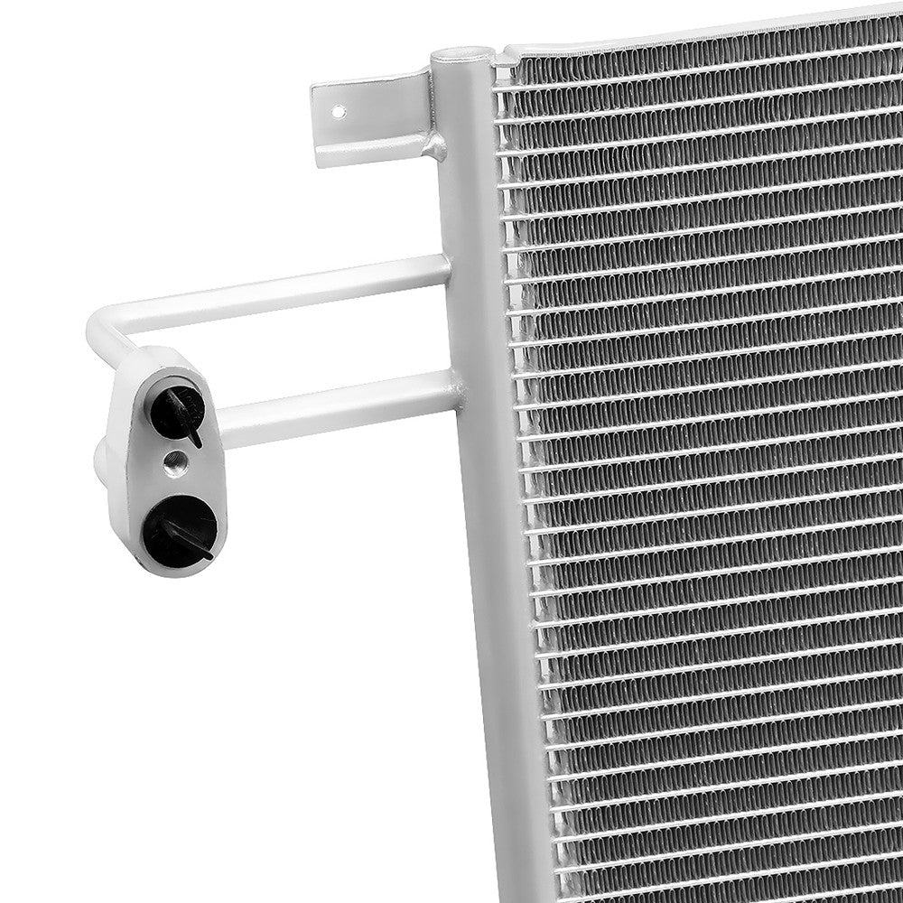 Metallic Natural AC Condenser For 15-20 Escalade Suburban Tahoe Yukon 5.3L 6.0L 6.2L V8