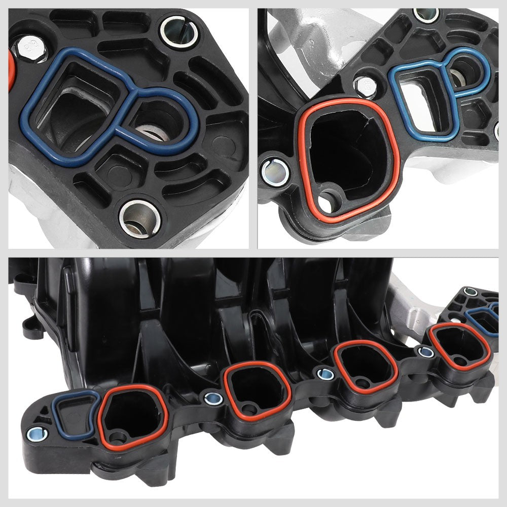 Black ABS Plastic OE Intake Manifold For 2002-2005 Ford Explorer 4.6L V8 SOHC