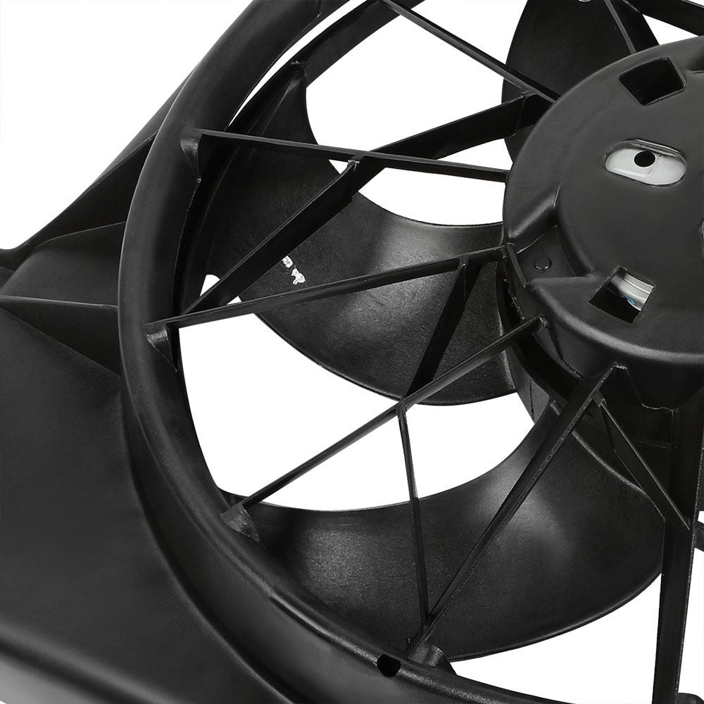 BFC Radiator Fan Assembly Replacement For 04-07 Jeep Liberty 2.4L 3.7L