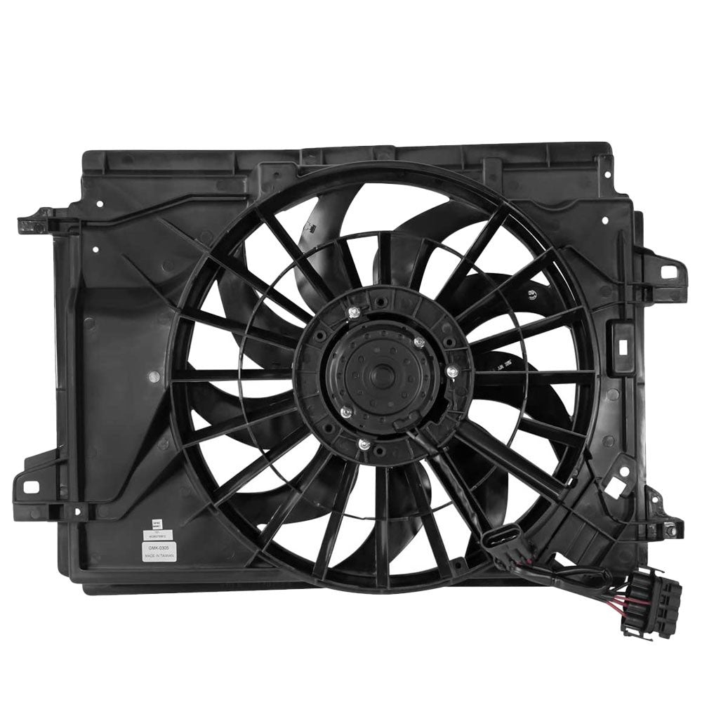 BFC OE Style Radiator Fan Assembly 05-13 Chevrolet Corvette 6.0L 6.2L 32-RFA-0137