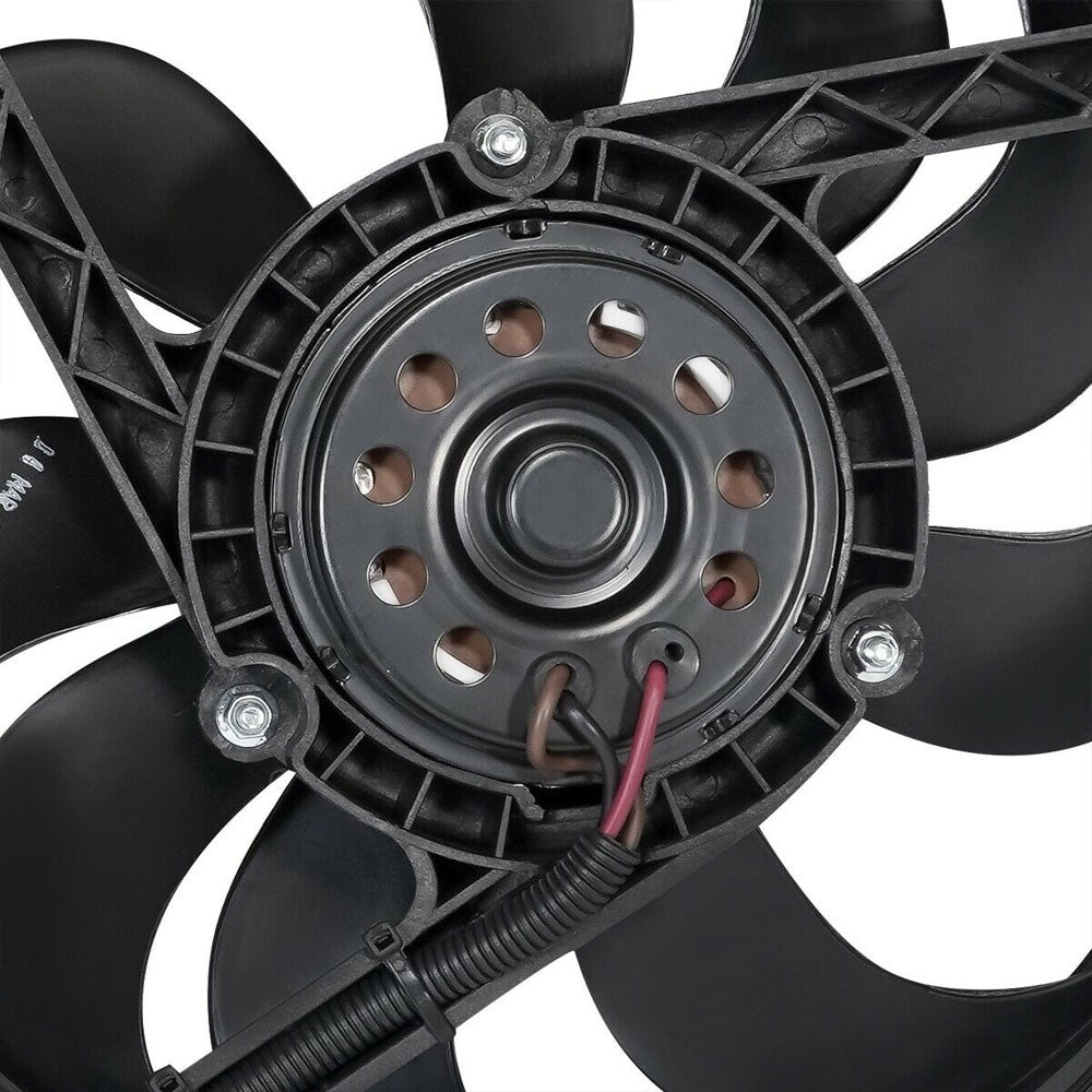 BFC Radiator Fan Assembly For 98-07 Volkswagen Beetle 1.8L 1.9L 2.0L