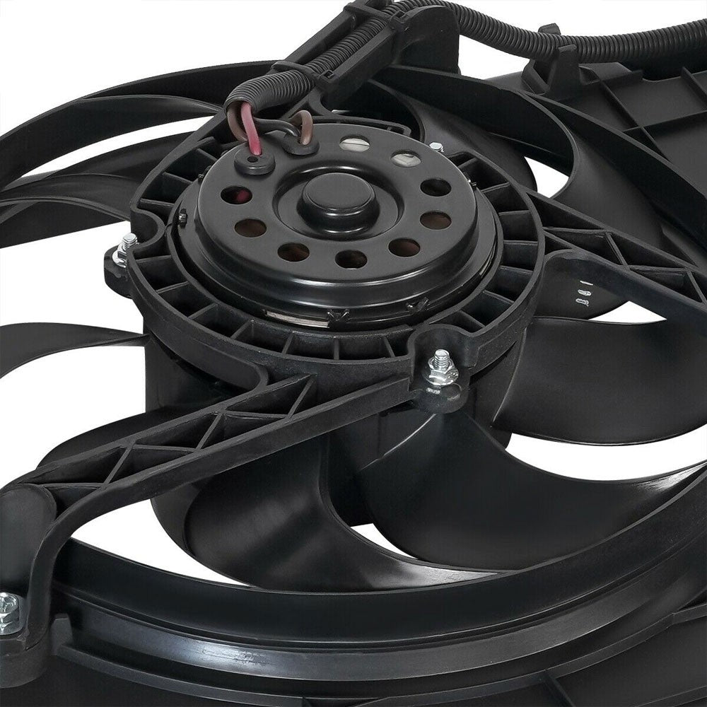 BFC Radiator Fan Assembly For 98-07 Volkswagen Beetle 1.8L 1.9L 2.0L