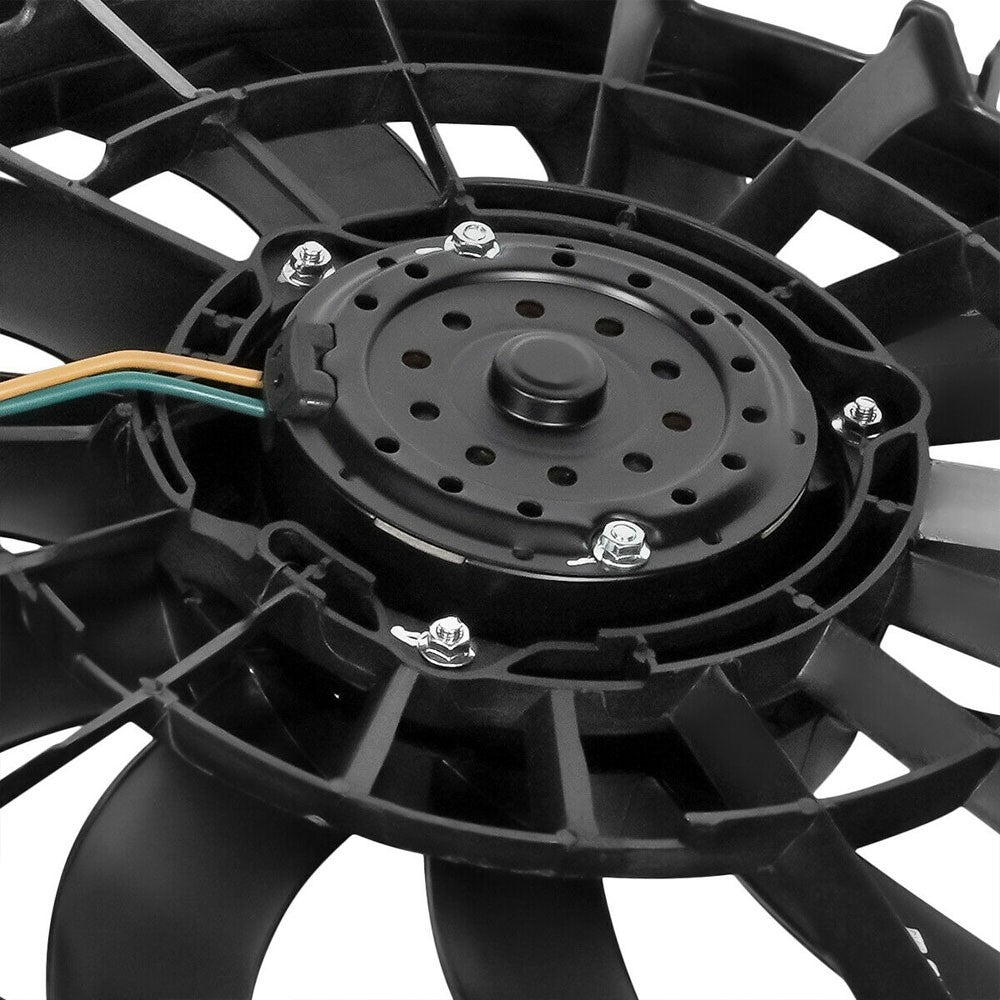 BFC Radiator Fan Assembly Replacement Kit For 02-08 Audi A4 1.8T & 2.0T