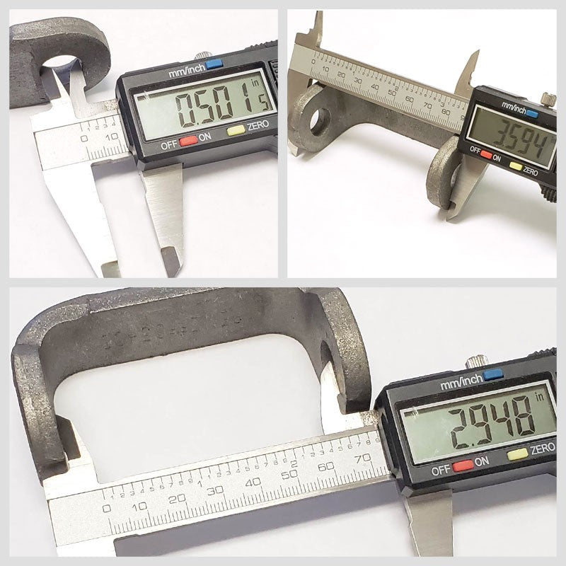 Truck Trailer Steel 3.00" Weld-On Hinge Butt-Truck & Trailer Parts-BuildFastCar