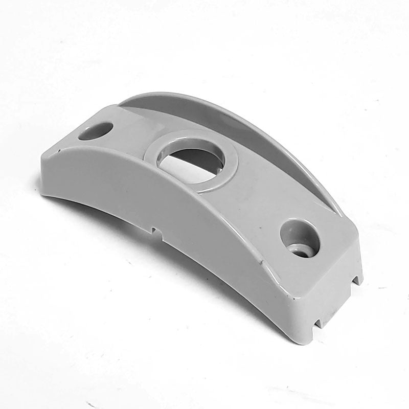 Peterson Amber Side Marker Light+Gray Side Surface Mount For Curved Surfaces-Trailer Light Parts-BuildFastCar-BFC-TTP-MSC-SMLC-0002