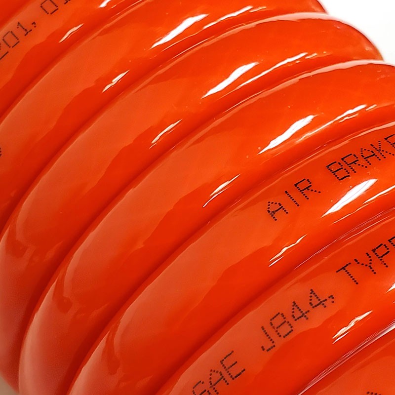 Phillips 11-717 Nylon Red 15" Long Emergency Steel Spring Coiled Air For Trailer-Trailer Brake Parts-BuildFastCar-BFC-TTP-COAI-PHIL-11-717