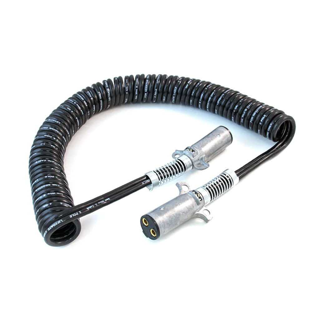 Phillips 23-2626 Dual Pole 15' 100AMP Coiled Liftgate Charging Cable Assembly