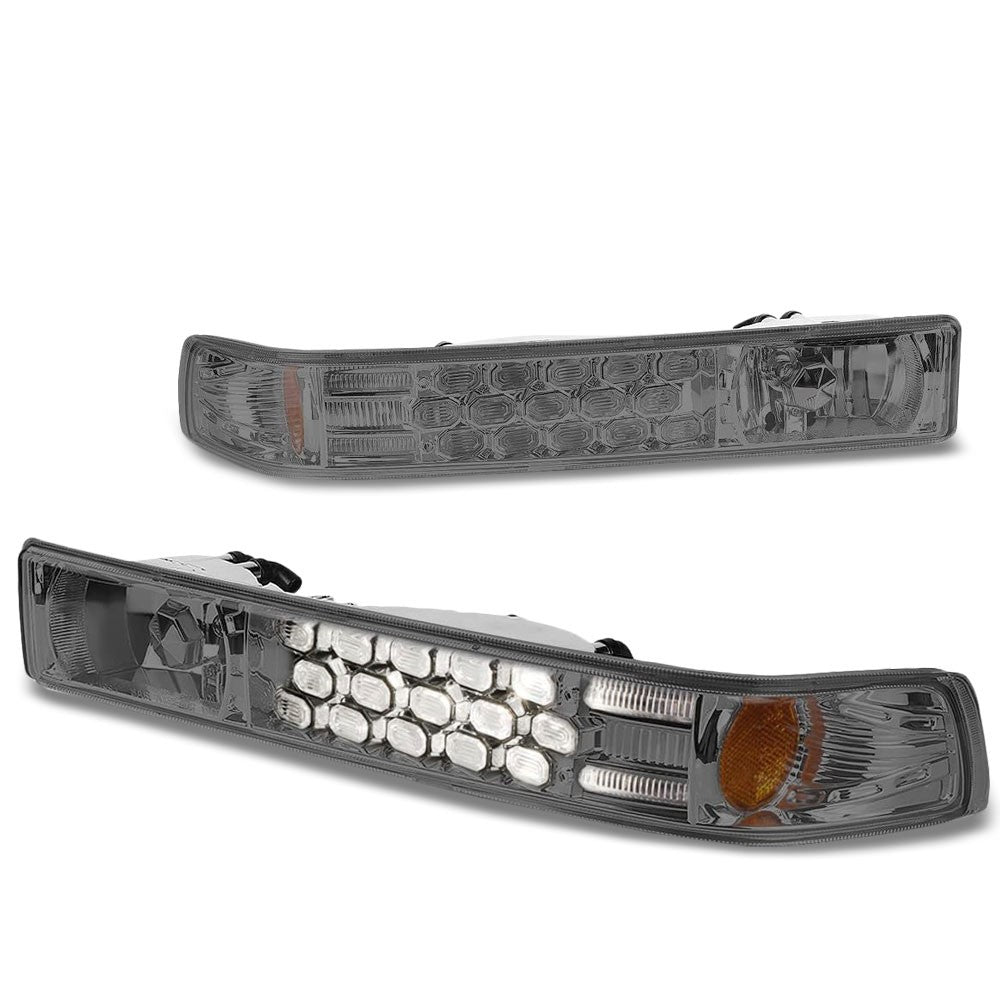 98-05 Blazer/S10 Smoke Lens/Amber Turn Signal Bumper Light