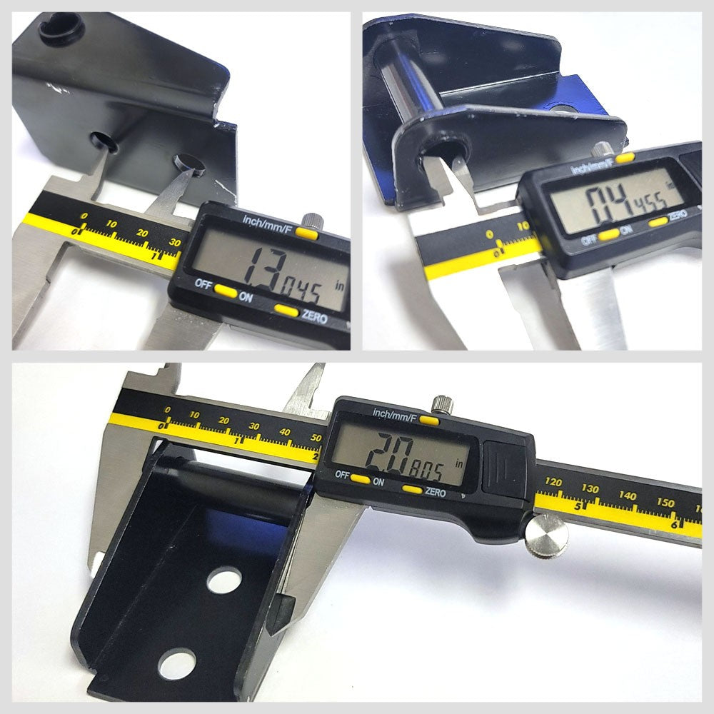 2X Transglobal 210300-BA Flush Mount Top Fixture Bracket Door Repair TTP-HI-PROOH210300-BA-X2