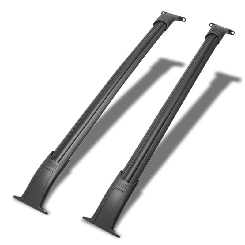 Black Aluminum Bar OE Style Bolt-On Top Roof Rack Rail Cross Bar For 15-18 Tahoe-Exterior-BuildFastCar
